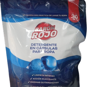 Jabón líquido en cápsulas Barón Rojo x30 unidades